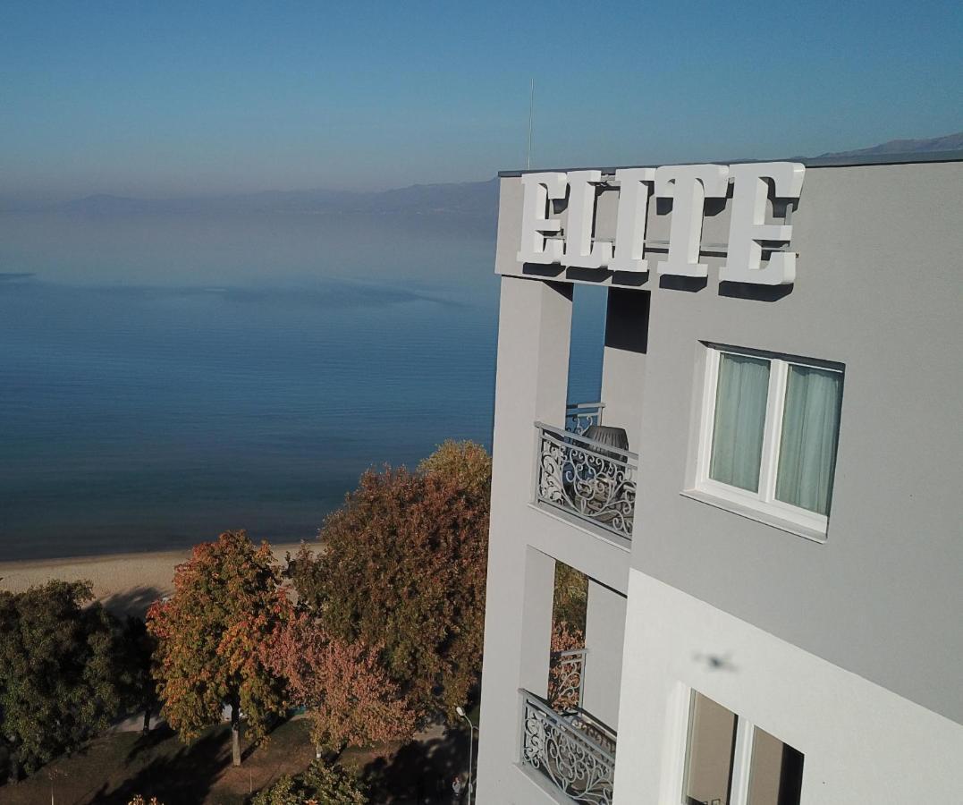 Elite Hotel Pogradec Kültér fotó